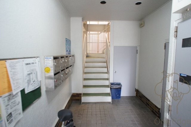あさひマンションのエントランス