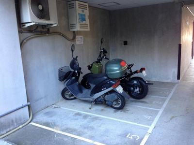 【その他共用部分】 | マイキャッスル武蔵中原２ | バイク置場