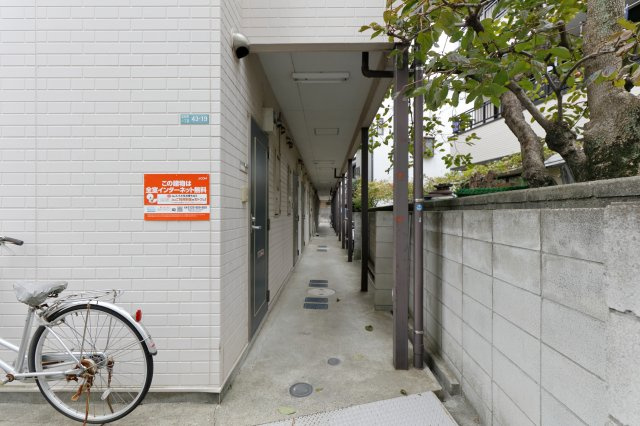 サン・クレストのエントランス