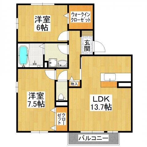 【間取り】 | プルミエール