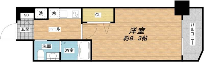 【間取り】 | ディナスティ玉造 | ディナスティ玉造