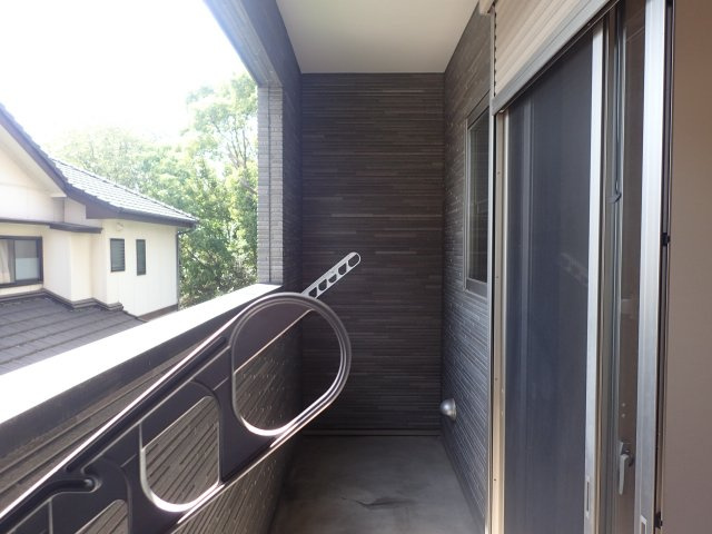 ウエスト加木屋のバルコニー
