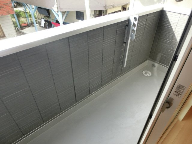 レセンテ淀川のバルコニー