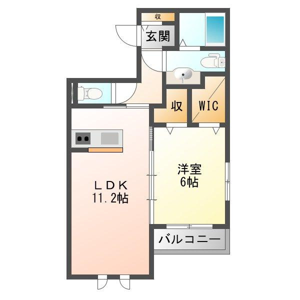 レセンテ淀川の間取り