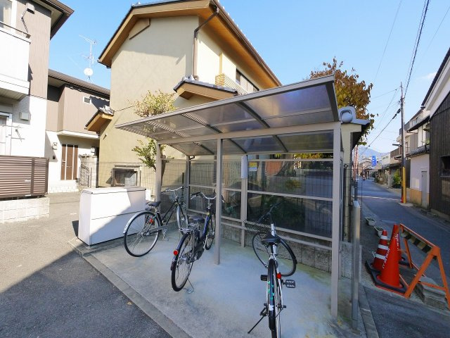 クレイドル奈良町のその他共用部分|駐輪場です
