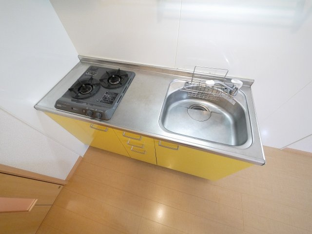 クレイドル奈良町のキッチン|きれいなキッチンです