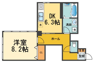 【間取り】 | コロナール甲子園