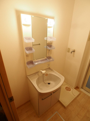 【独立洗面台】 | グリーンコート初芝A棟