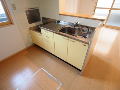 【キッチン】 | グリーンコート初芝A棟