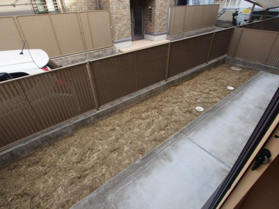 【庭】 | グリーンコート初芝A棟