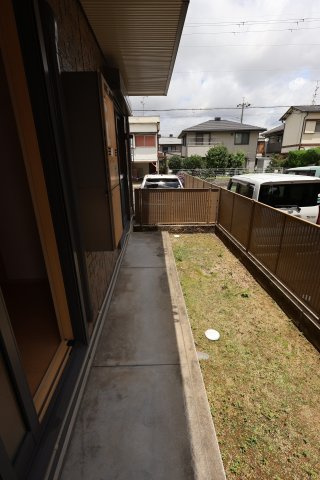 【庭】 | グリーンコート初芝A棟