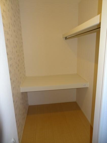 カーサアリエッタA･B･C　B棟の収納|ウォークインクローゼット