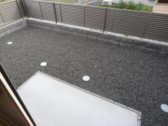 カーサアリエッタA･B･C　B棟の庭