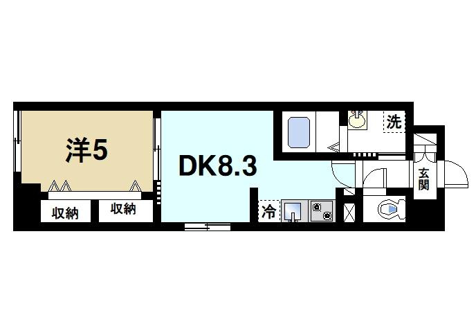 三条本町咲かすの間取り|間取りです