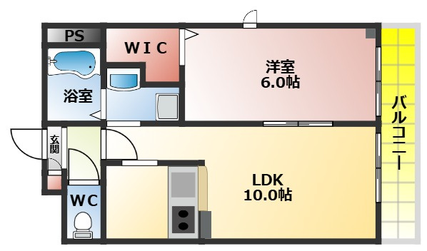 アンプルールフェールベレーザの間取り