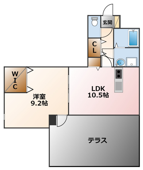 【間取り】 | コロナール甲子園