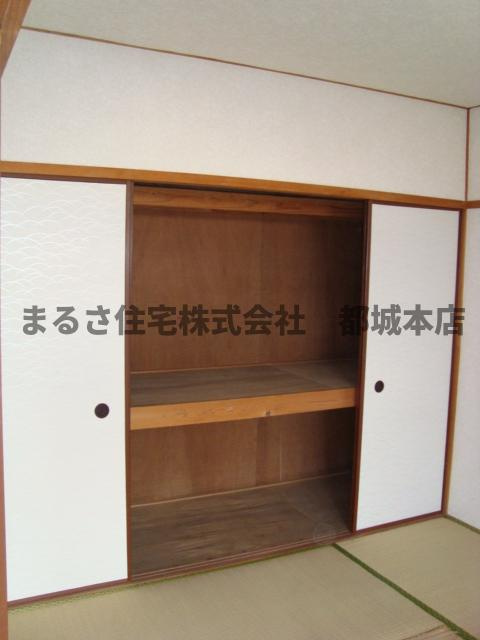 神之山コーポの収納|大きなスペースがあり、収納には困りません