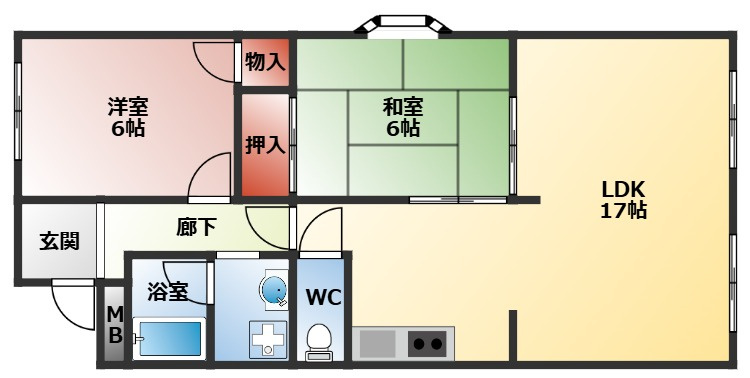ルミエールの間取り