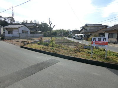 【外観】 | 土地　玉島勇崎　全1区画 | 南北に長い土地になります。
