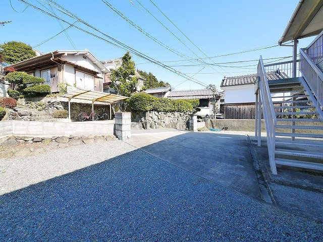 グリーンハウスAの駐車場