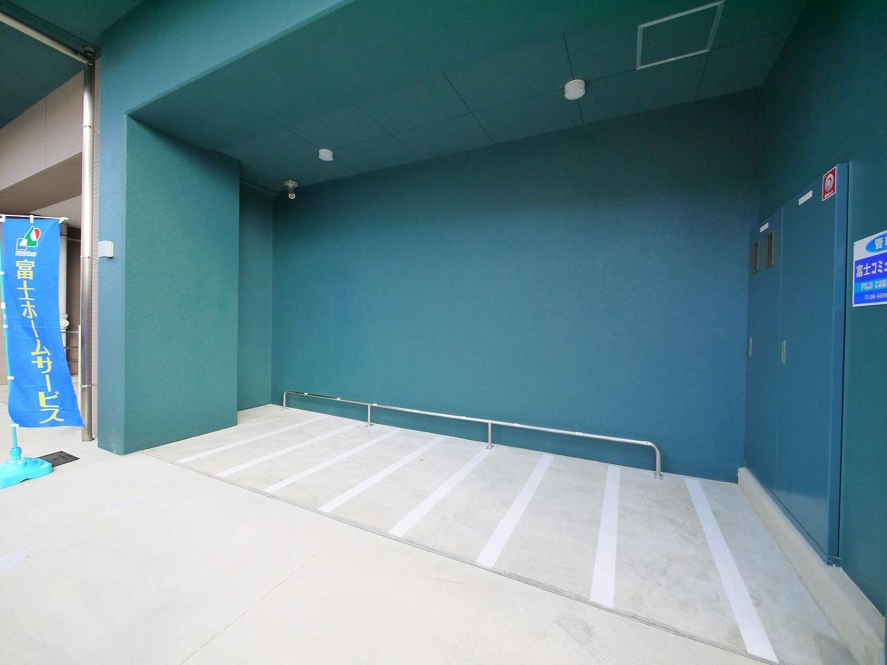 三条本町咲かすのその他共用部分|ゆったりとした駐輪スペース