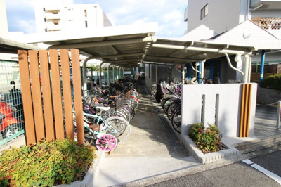 【その他共用部分】 | アンド・ユー植田 | ☆屋根付き駐輪場☆