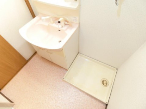 ルヴニール北野田の洗面所