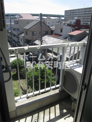 【バルコニー】 | JPアパートメント港 | 陽当たり良好なバルコニーです