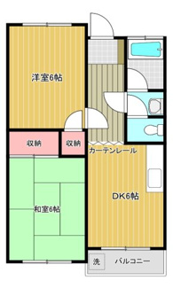 【間取り】 | コーポ高根