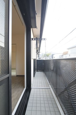 【バルコニー】 | ローレルⅡＡ | 開放的で明るい空間を演出してくれるバルコニーです