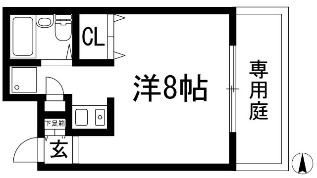 【間取り】 | ハイツ天神