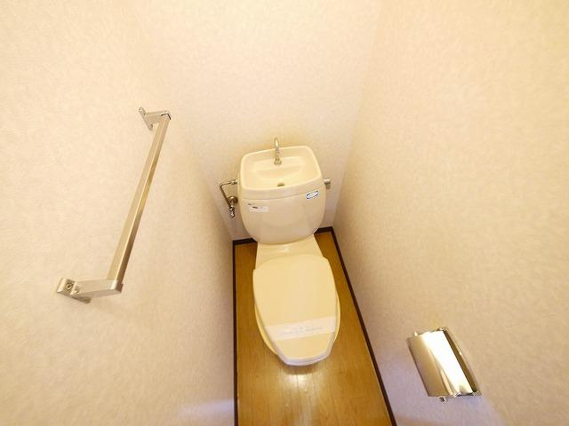 メゾン河合Bのトイレ|清潔感のあるお手洗いです