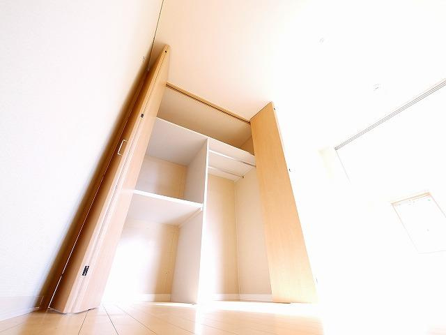 グレイスコートＤ・Ｅ・Ｆの収納|ちょっとした収納スペースも充実しています