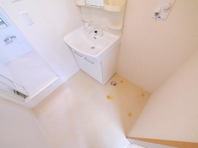 グレイスコートＤ・Ｅ・Ｆの洗面所|使いやすい洗面所です