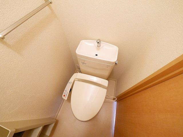 グレイスコートＤ・Ｅ・Ｆのトイレ|シンプルで使いやすいトイレです