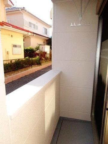 ＮＦコーポ1号館のバルコニー