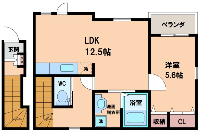 【間取り】 | アリスⅠ