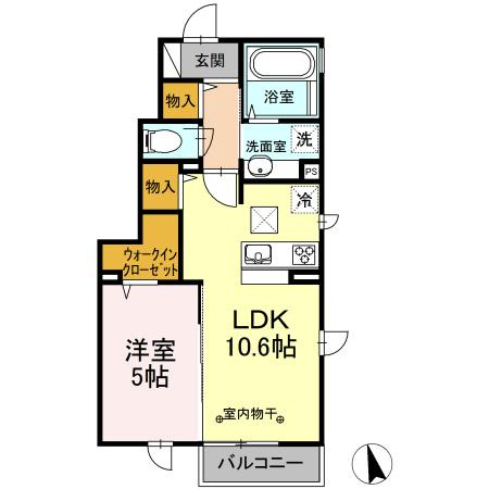 サンコート宮沢の間取り