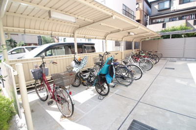 【その他共用部分】 | クレール北畠 | 駐輪場