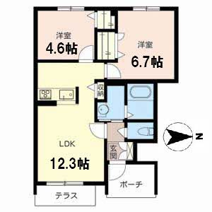 【間取り】 | ヴィフレーヴ
