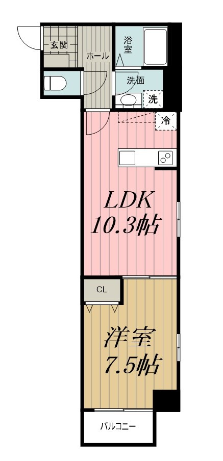 ミリアビタNo.35の間取り