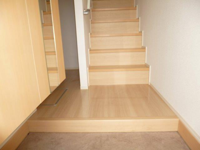 ソレイユの玄関