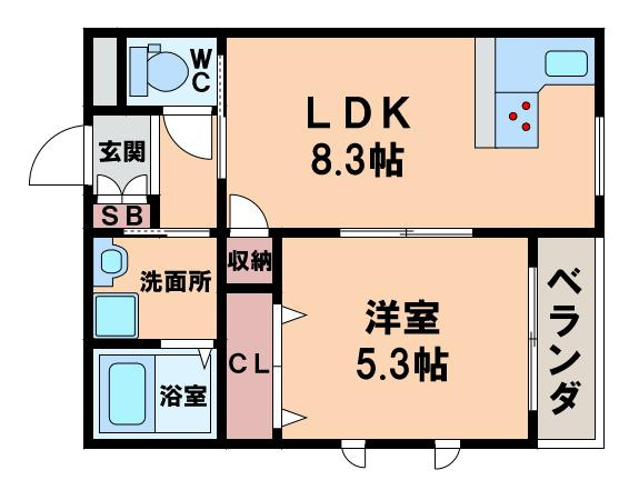 【間取り】 | メゾンキコー田辺