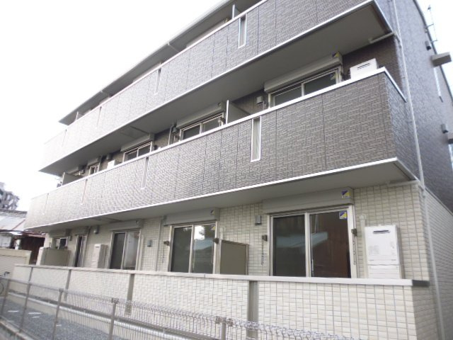 倉敷市南町のアパートの外観