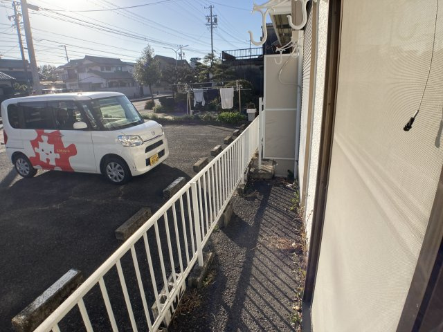 ハローユー柊のバルコニー
