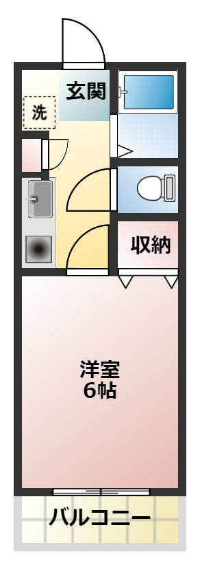 堀川アメニティの間取り