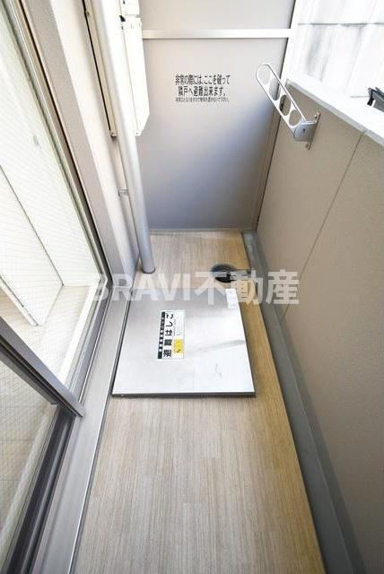 TLRレジデンス本町WESTのバルコニー