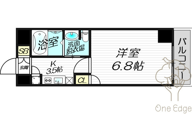 レジュールアッシュプレミアムツインⅡの間取り