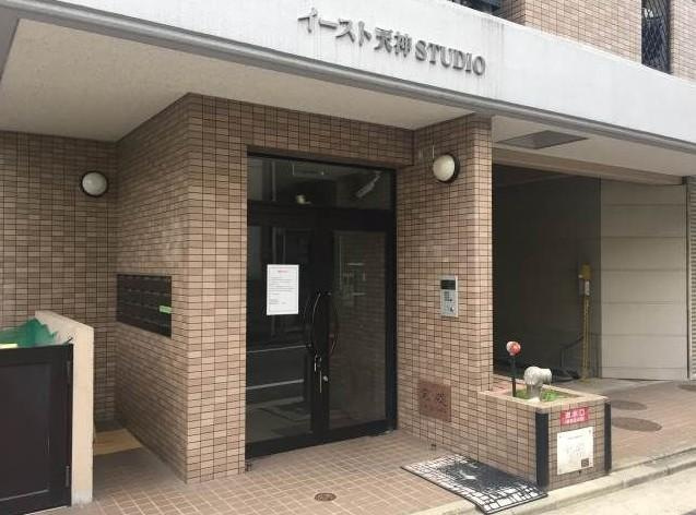 イースト天神STUDIOのエントランス