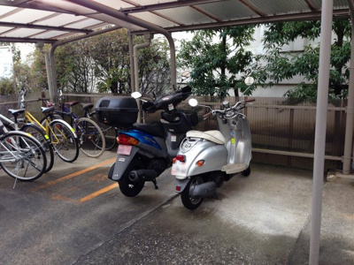 【その他共用部分】 | 長津田パークハイツ | バイク置場